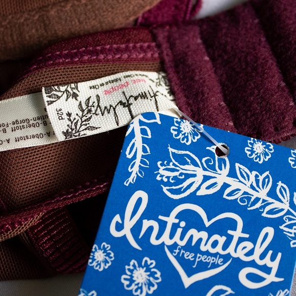 Freepeople | lacy-wine bra - Picture 5 of 6